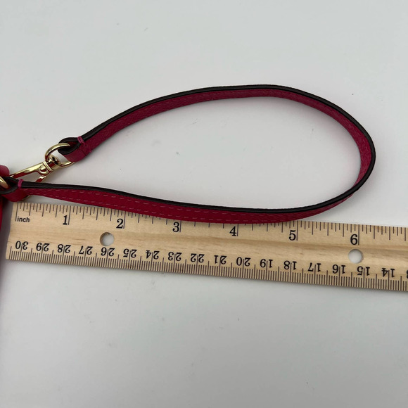 Michael Kors Hot Pink Wristlet with Zip Closure Colorful Preppy‎ Designer - Picture 11 of 11